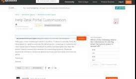 
							         [SOLVED] Help Desk Portal Customization - Spiceworks General ...								  
							    