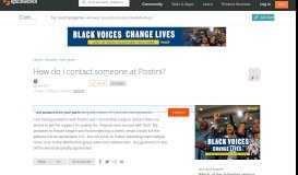 
							         [SOLVED] How do I contact someone at Postini? - Anti-Spam Forum ...								  
							    