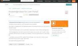 
							         [SOLVED] Knowledge Base for User Portal - Spiceworks General ...								  
							    
