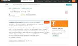 
							         [SOLVED] Lock down a portal tab - Spiceworks General Support ...								  
							    