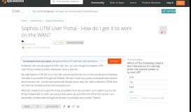 
							         [SOLVED] Sophos UTM User Portal - How do I get it to work on the ...								  
							    