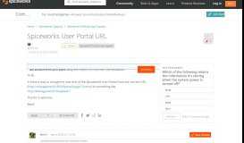 
							         [SOLVED] Spiceworks User Portal URL - Spiceworks Desktop App ...								  
							    