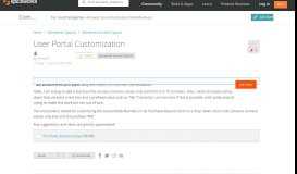 
							         [SOLVED] User Portal Customization - Spiceworks General Support ...								  
							    