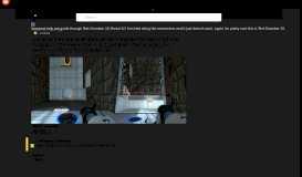 
							         Someone help me guide through Test Chamber 15 (Portal 1)? I've ...								  
							    
