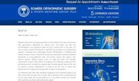 
							         Somers Orthopaedics | Orthopaedic Surgeons | Carmel | Newburgh ...								  
							    
