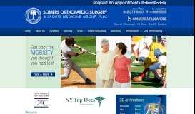 
							         Somers Orthopaedics | Orthopaedic Surgeons | Sports Medicine ...								  
							    