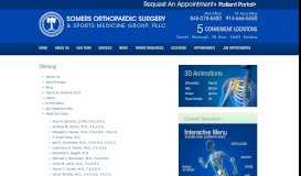 
							         Somers Orthopedics | Sitemap | Carmel | Newburgh | Mount Kisco ...								  
							    