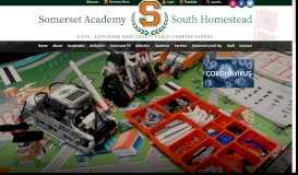 
							         Somerset Academy South Homestead								  
							    