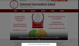 
							         Somerset Intermediate School								  
							    