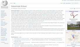 
							         Somervale School - Wikipedia								  
							    