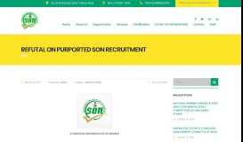 
							         son.gov.ng/alleged-recruitment-at-standards-organi...								  
							    
