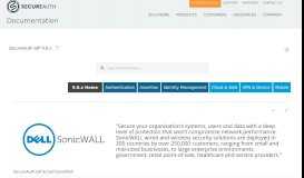 
							         SonicWall - SecureAuth IdP 9.0.x - SecureAuth Documentation Portal								  
							    