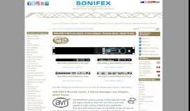 
							         Sonifex AVN-PM8 8 Mic/Line Inputs, 8 Line Outputs, Terminal Block ...								  
							    