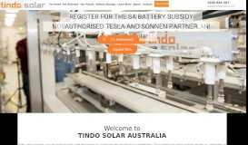 
							         sonnen Battery Rebate SA - Tindo Solar								  
							    