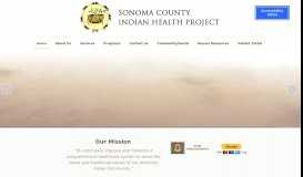 
							         Sonoma County Indian Health Project (SCIHP)								  
							    