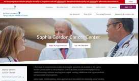 
							         Sophia Gordon Cancer Center - Lahey Hospital ... - Lahey Health								  
							    