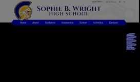 
							         Sophie B. Wright Charter School								  
							    