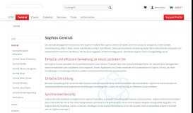 
							         Sophos Central Produkte kaufen | UTMshop								  
							    
