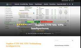 
							         Sophos UTM – SSL VPN konfigurieren | Secure Bits								  
							    