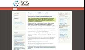 
							         SOS Grant Portal - IUCN Portals								  
							    