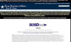 
							         SOSDirect - An Online Business Service from the Office of the ...								  
							    