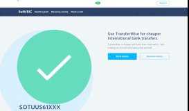 
							         SOTUUS61XXX BIC / SWIFT Code - Sovereign Trust United States ...								  
							    
