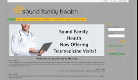 
							         Sound Family Health								  
							    