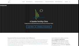 
							         Sound Fertility Care: Home Seattle IVF Clinic								  
							    