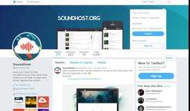 
							         SoundHost (@soundhost_org) | Twitter								  
							    