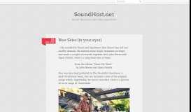 
							         SoundHost.net | music that you can't buy anywhere								  
							    