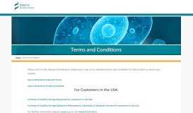 
							         Source BioScience Terms and Conditions | Source BioScience								  
							    