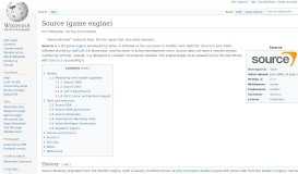 
							         Source (game engine) - Wikipedia								  
							    