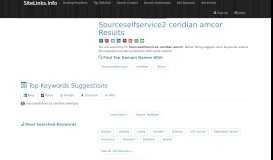 
							         Sourceselfservice2 ceridian amcor Results For Websites Listing								  
							    