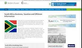 
							         South Africa Business ... - Lowtax - Global Tax & Business Portal								  
							    