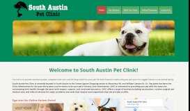 
							         South Austin Pet Clinic								  
							    