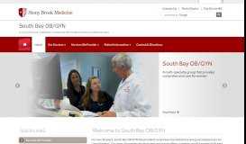 
							         South Bay OBGYN | Stony Brook Medicine								  
							    
