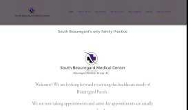 
							         South Beauregard Medical Center								  
							    