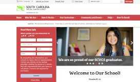 
							         South Carolina Virtual Charter School | Welcome to SCVCS!								  
							    