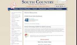 
							         South Country Central School District Resources | Parent Resources								  
							    