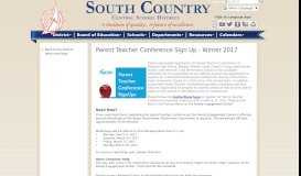 
							         South Country Central School District Resources | Parent Teacher ...								  
							    