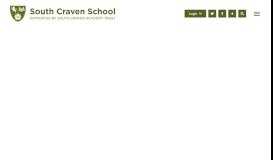 
							         South Craven School								  
							    
