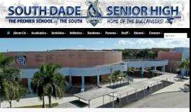 
							         South Dade Senior High								  
							    