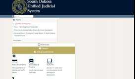 
							         South Dakota Unified Judicial System								  
							    