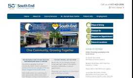 
							         South End Community Health Center								  
							    