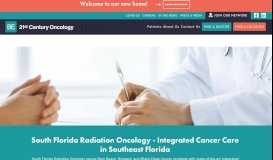 
							         South FL Radiation Oncology | 21st Century Oncology County								  
							    