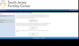 
							         South Jersey Fertility - Patient Portal								  
							    