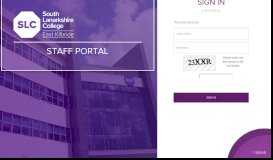 
							         South Lanarkshire College | Portal								  
							    