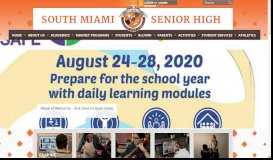 
							         South Miami Senior High School								  
							    