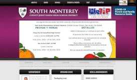 
							         South Monterey County Joint Union High School District								  
							    