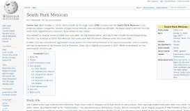 
							         South Park Mexican - Wikipedia								  
							    